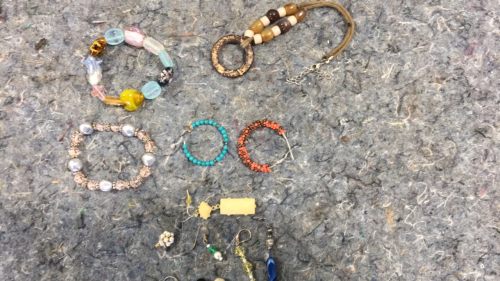 A bag of Various jewelry