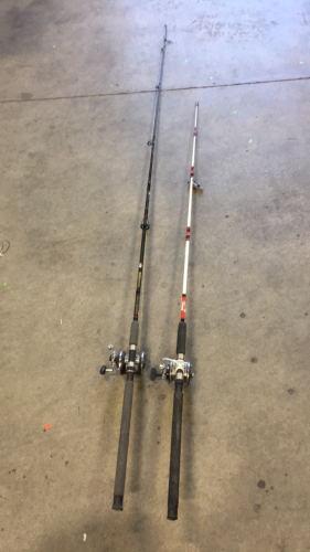 Jr. Fishing Pole and 8 Foot Pole