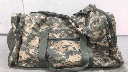 Camo Duffel Bag