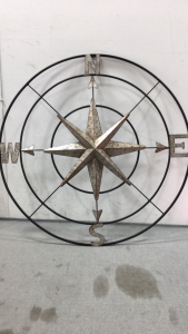 Metal Compass Art