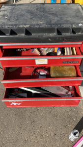 Craftsman Tool Box with Some Tools