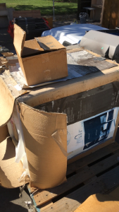 (1) Allen And Roth 30&rdquo; Vanity With Top (1) Box Of Kwikset Doorknob Kits