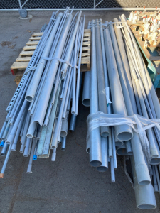 (3) Pallets of Assorted Piping and Conduit