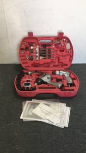 (1) Coleman Powermate Pneumatic Tool Kit With Carry Case