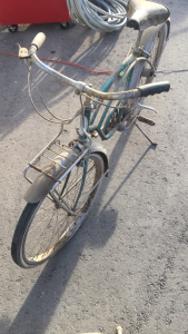 Vintage Turquoise Schwinn Bike