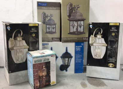 (6) Boxes of Outdoor Wall Lantern