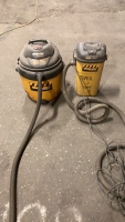 2- Shop vac brand industrial shop vacuum