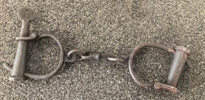 Iron Handcuffs With Key