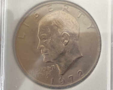 1972 P Circulated US Eisenhower Dollar