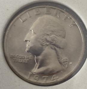 1974-D Washington Quarter Dollar