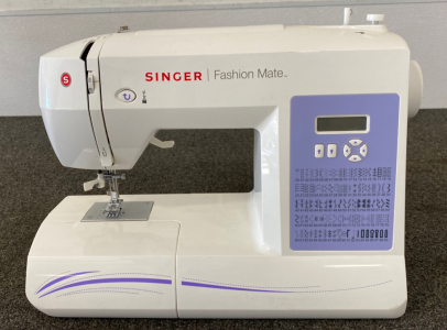 Singer Sewing Machine Powers On