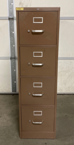 4-Drawer Metal Filing Cabinet