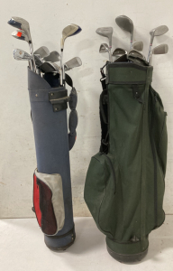 (2) Sets of Golf Clubs