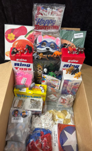 Assorted Party Supply Box