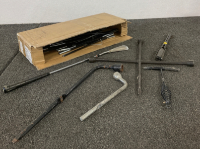 Lug Wrenches, Tent Poles, & More