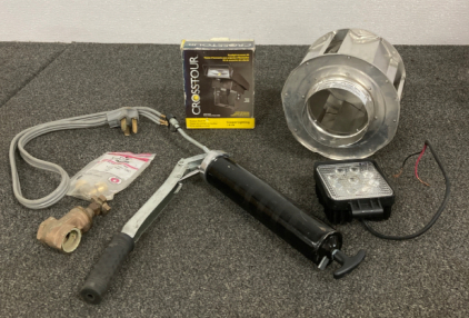 Gas Vent, Oil Gun, Floodlight Accessory Kit, And More