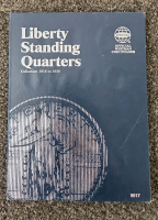 Liberty Standing Quarters Coin Folder