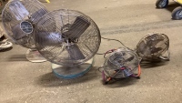 4- Metal shop fans