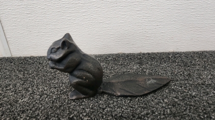 Squirrel Cast Iron Door Stop