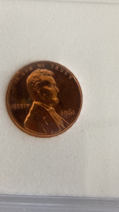 1961 Lincoln 1 Cent