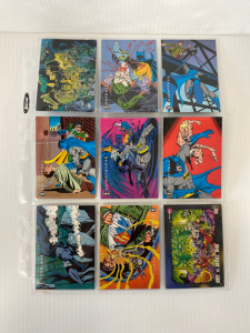 (9) Collectible Batman Cards