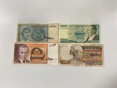 (4) Foreign Paper Bills