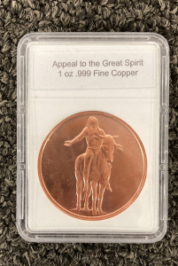 Appeal to the Great Spirit copper round