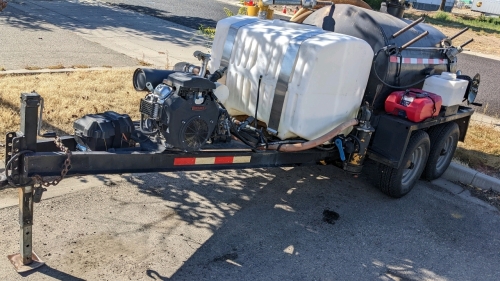 Vac Trailer w/Pressure Washer - Works Great - Just Rebuilt