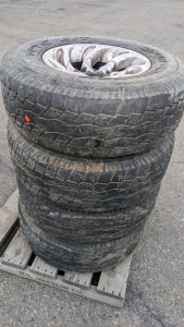 (4) LT 265/75R16 Tires