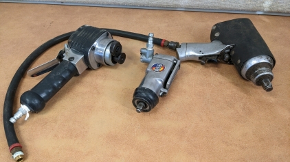 Pneumatic Wrench, Impact Wrench, & Sander