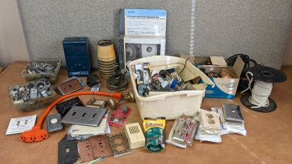 Assorted Electrical Parts & Hardware