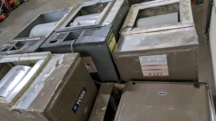 Pallet of (5) Construction Furnaces