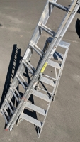 6' Aluminum Step Ladder, 16' Aluminum Extension Ladder