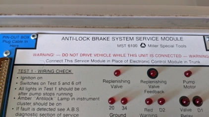 Anti-lock Brake System Service Module