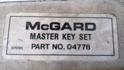 McGard Master Key Set 04778