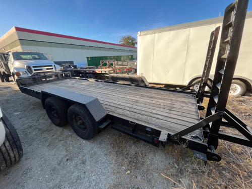 Car trailer 18x6'6"dual axle