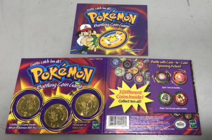 Pokémon Battling Coin Game Set