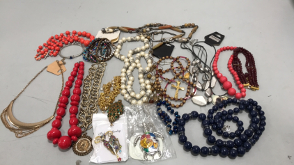 Various Costume Jewelry Assesories