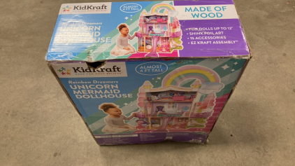 Kids Kraft Unicorn Mermaid Doll House