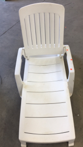 Patio Chair With Adjustable Top