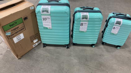 Ifly Rolling Baby Blue Suitcase’s