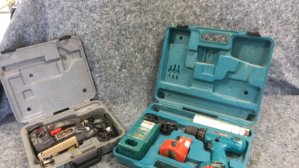 Skill Saw and a Makita Drill Set