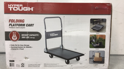 HyperTough Folding Platform Cart