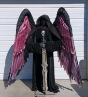 8 ft. H Spooky Halloween Animatronic