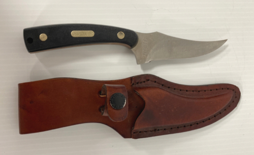 Schrade Old Timer 7” Knife with Leather Sheath