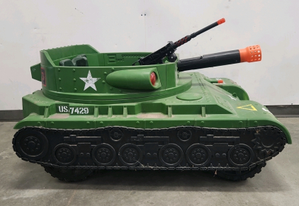 Children's Action Wheels Ride On Tank