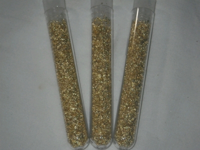 (3) Vials of Gold Leaf