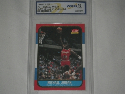 Michael Jordan Fleer Card