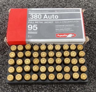 Box Of .380 Auto Ammo