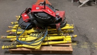 Five Hose Reels and Chain Off Poles